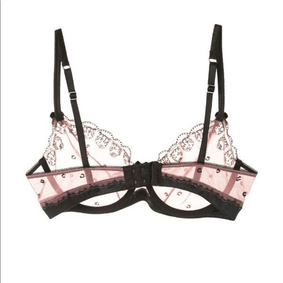 Morgan Lane Pink Lace Bra - Picture 4 of 11